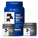 Kit : Top Whey 3W + Creatina + Bcaa Drink