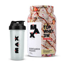 Kit Top Whey 3W + Sabor e Coqueteleira Incolor Brinde